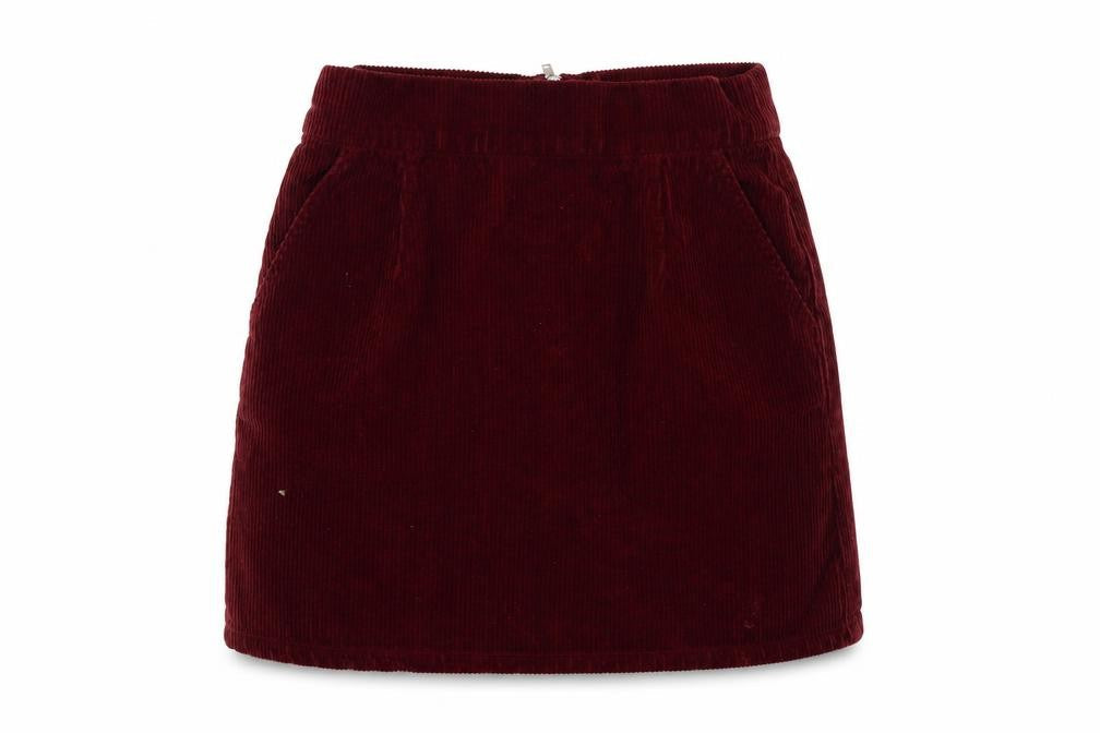 Womens UK Size 26 in Topshop A-Line Corduroy Skirt
