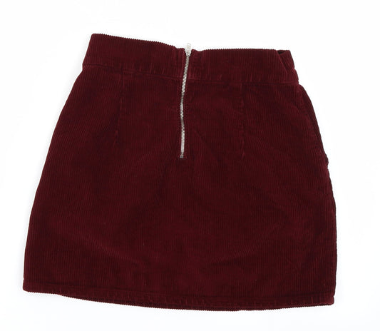Womens UK Size 26 in Topshop A-Line Corduroy Skirt