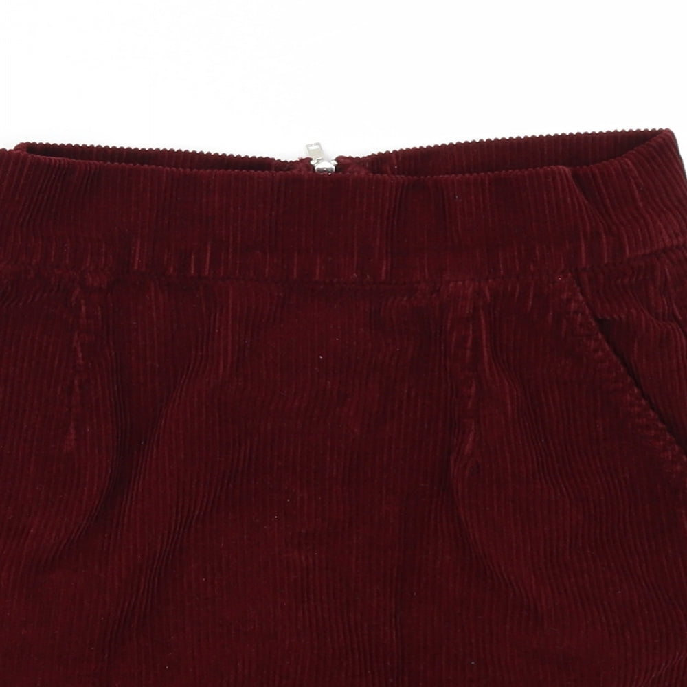 Womens UK Size 26 in Topshop A-Line Corduroy Skirt