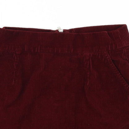Womens UK Size 26 in Topshop A-Line Corduroy Skirt