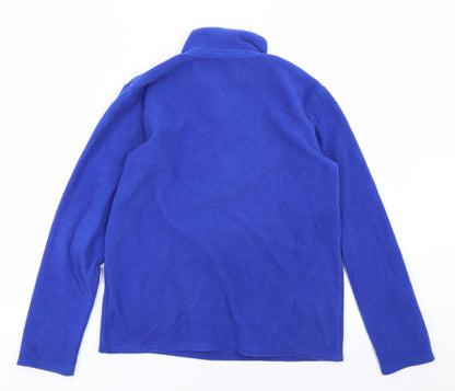 Freedom Trail Womens Blue  Fleece Pullover Sweatshirt Size 4