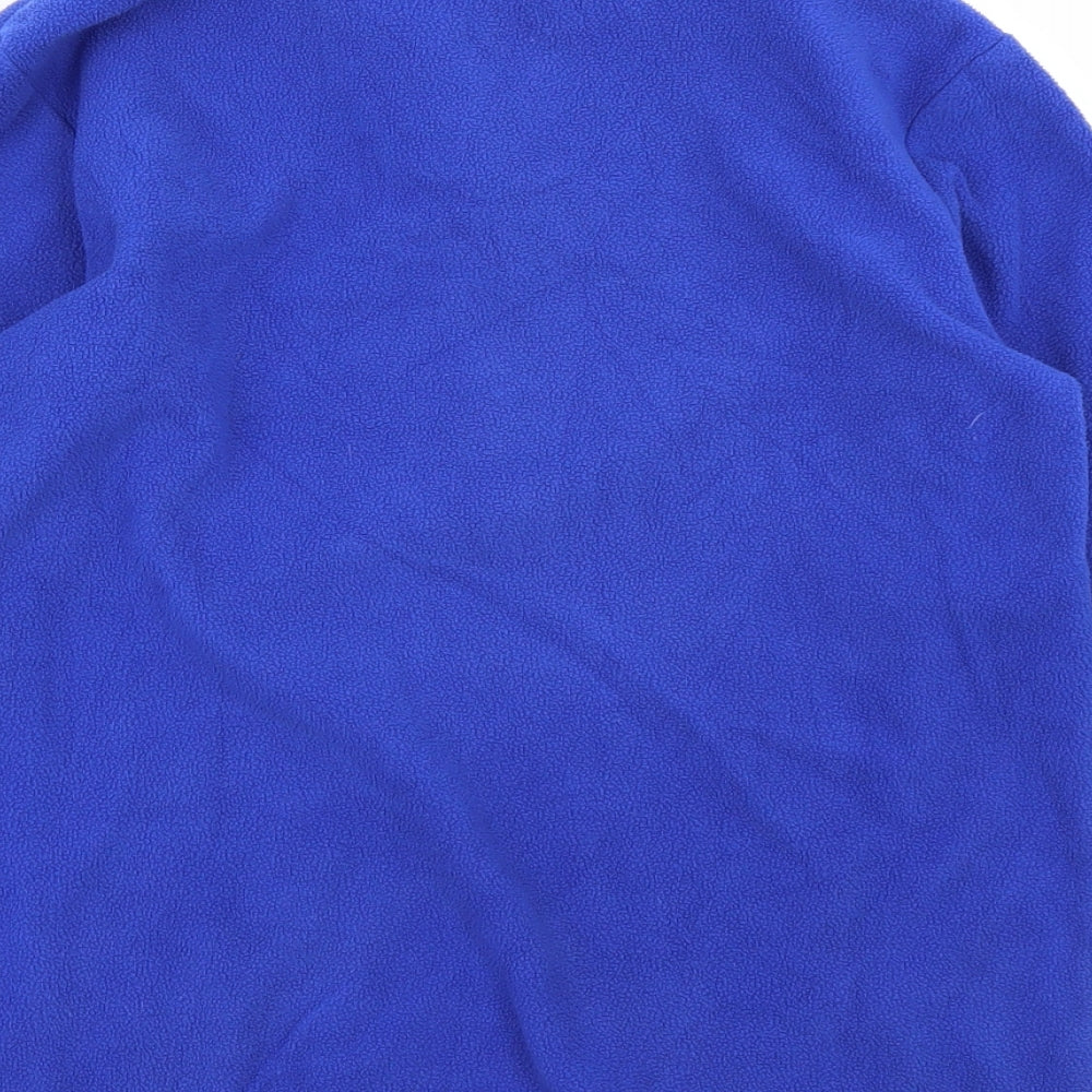 Freedom Trail Womens Blue  Fleece Pullover Sweatshirt Size 4