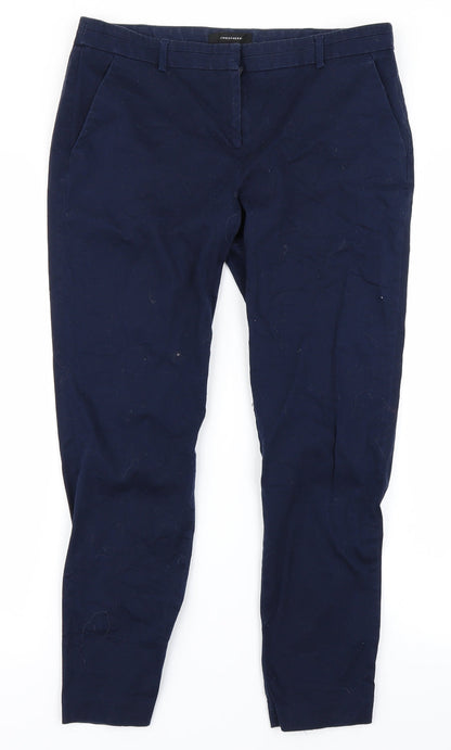 Womens UK Size 10 Atmosphere Regular Fit  Blue Trousers