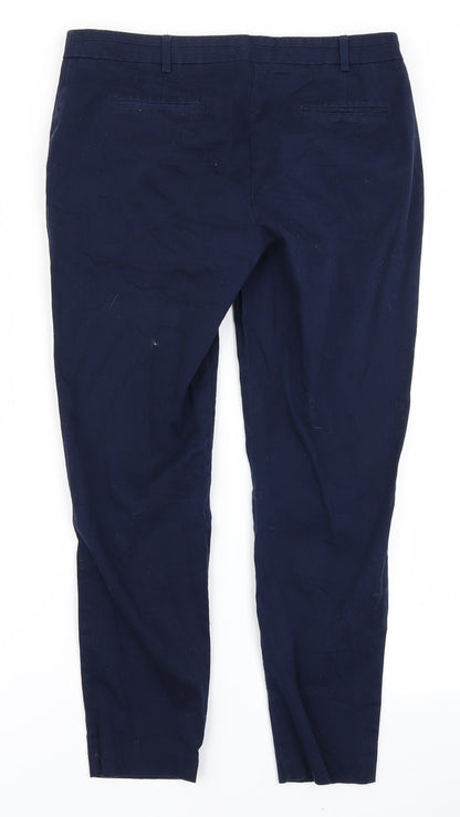 Womens UK Size 10 Atmosphere Regular Fit  Blue Trousers
