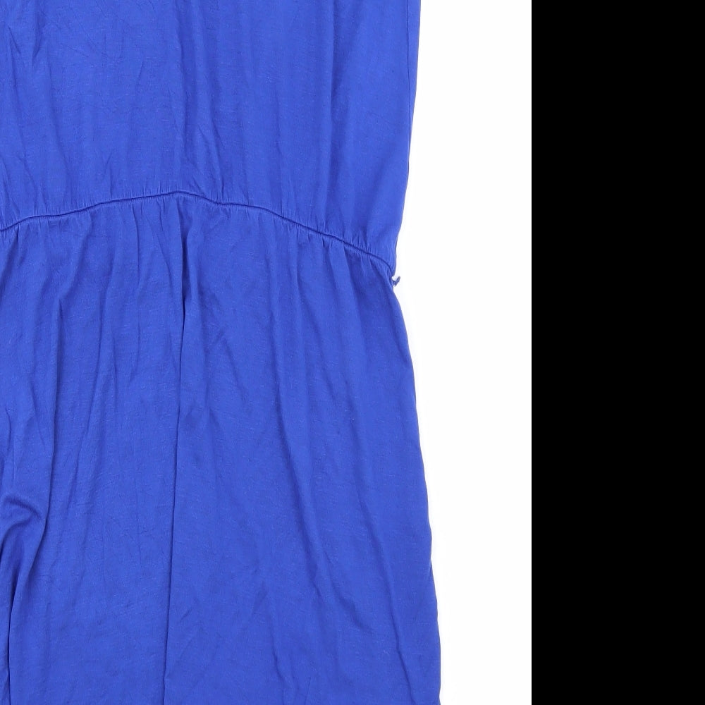 m&s Womens Blue   Skater Dress  Size S