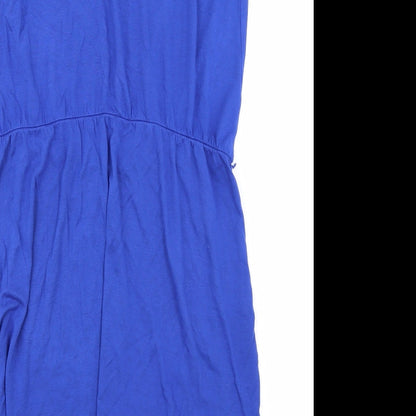 m&s Womens Blue   Skater Dress  Size S