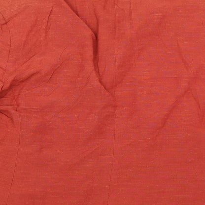Studio Womens Orange   Jacket Blazer Size 14