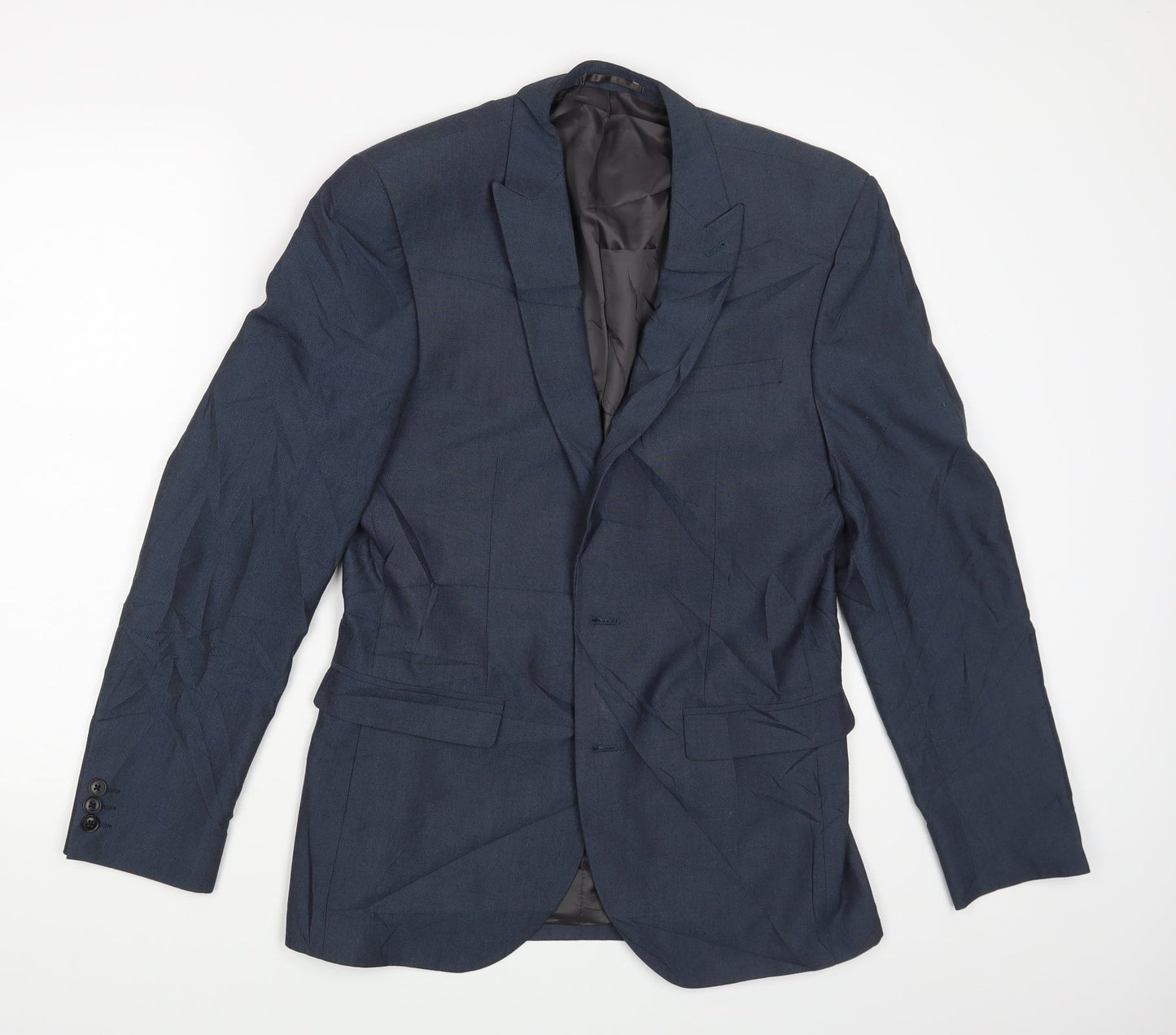 Mens UK Size 38 NEXT Regular Blue Suit Jacket