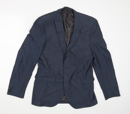 Mens UK Size 38 NEXT Regular Blue Suit Jacket