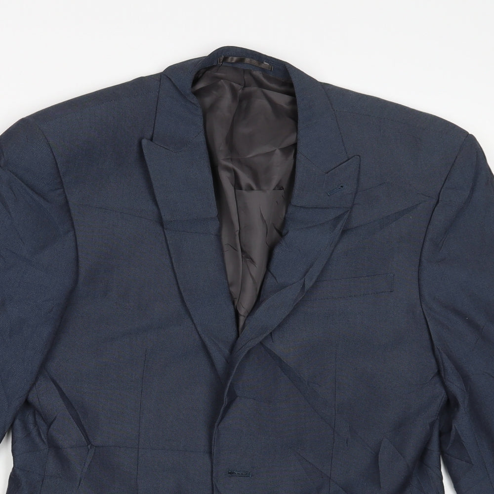 Mens UK Size 38 NEXT Regular Blue Suit Jacket