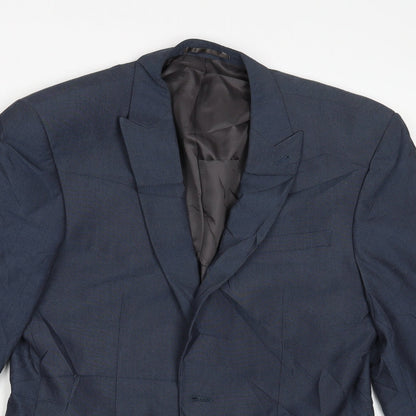 Mens UK Size 38 NEXT Regular Blue Suit Jacket