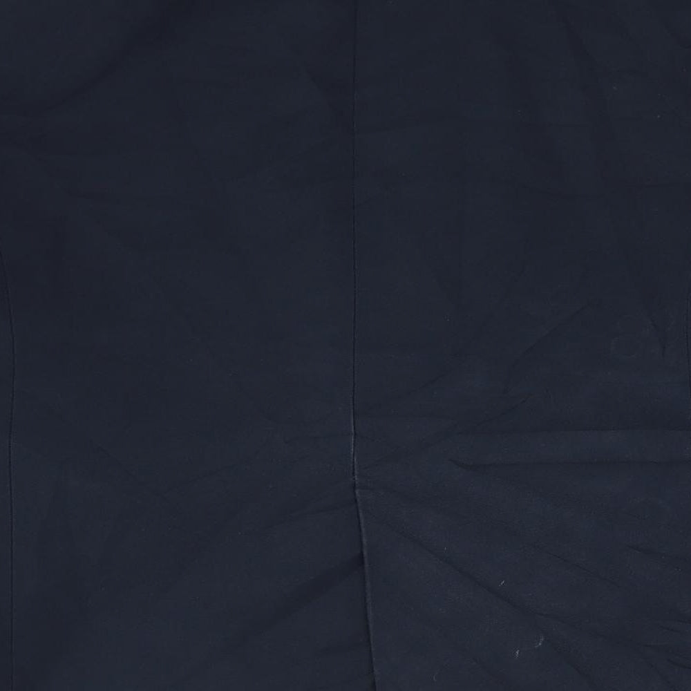 Womens UK Size One Size Preworn Regular Blue Suit Jacket