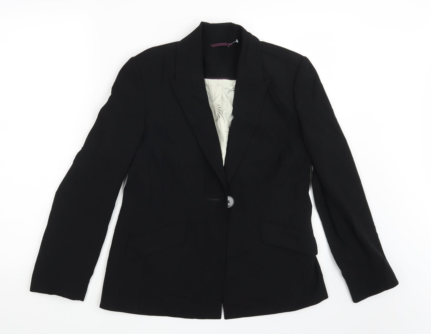 Principles Womens Black   Jacket Suit Jacket Size 10
