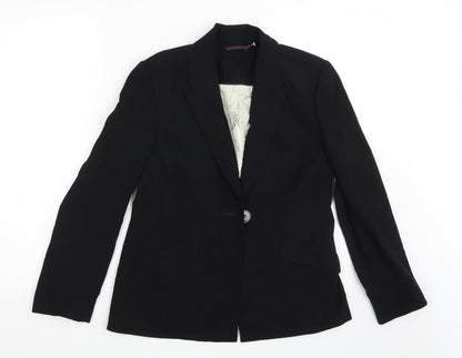 Principles Womens Black   Jacket Suit Jacket Size 10