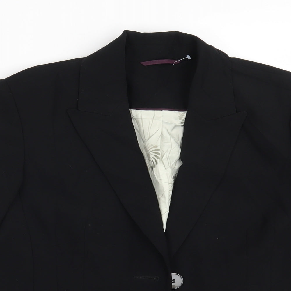 Principles Womens Black   Jacket Suit Jacket Size 10