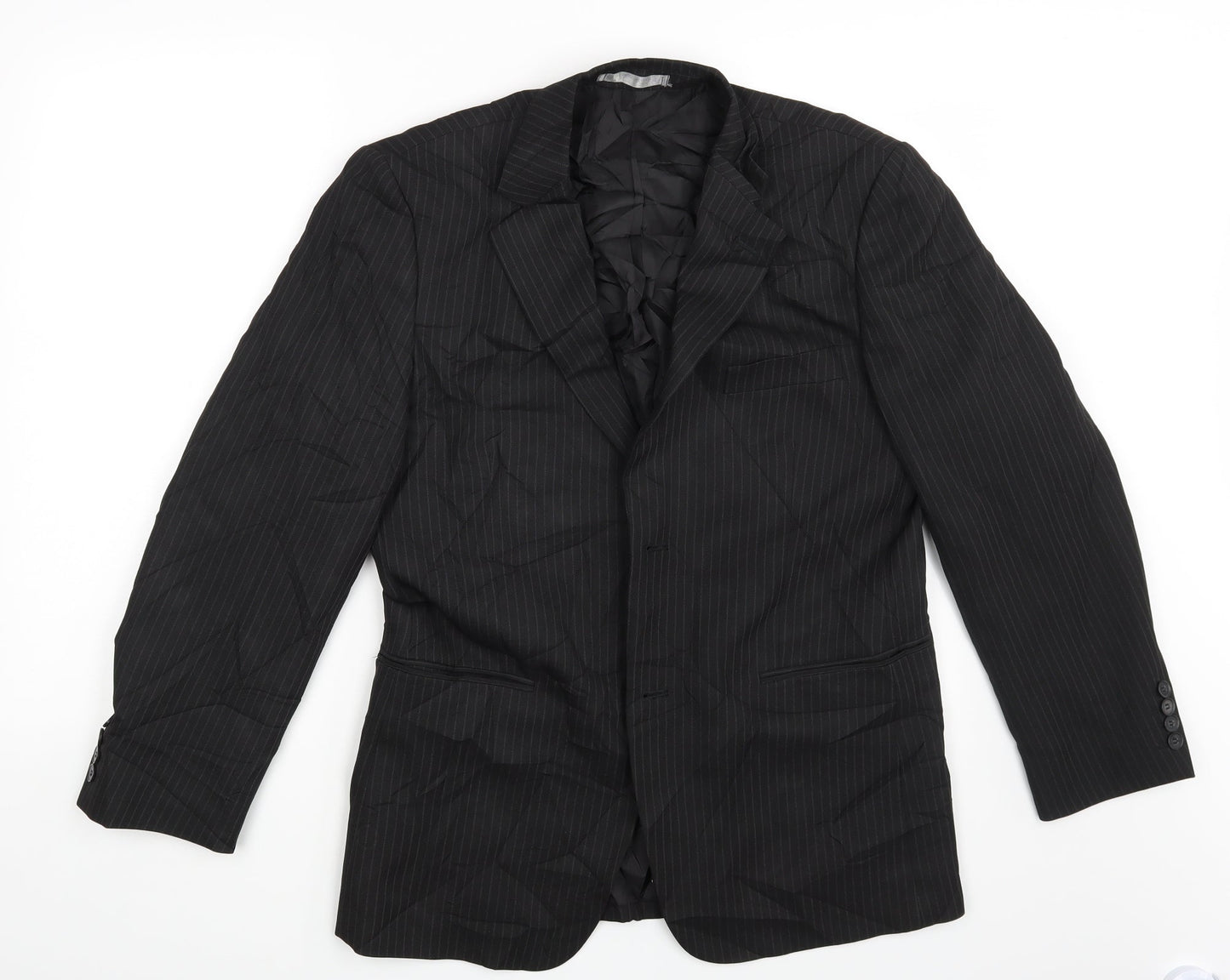 Mens UK Size 38 Taylor & Wright Regular Black Suit Jacket