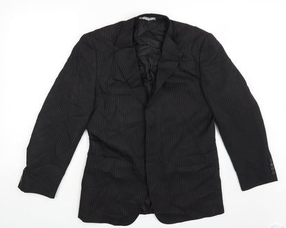 Mens UK Size 38 Taylor & Wright Regular Black Suit Jacket