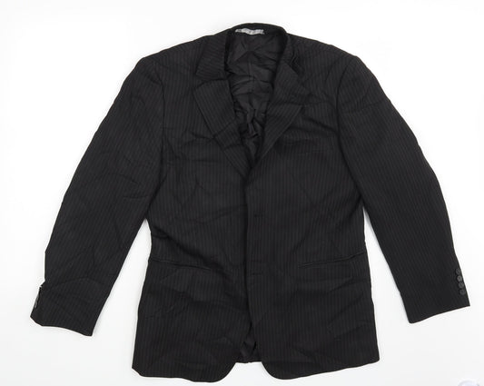 Mens UK Size 38 Taylor & Wright Regular Black Suit Jacket