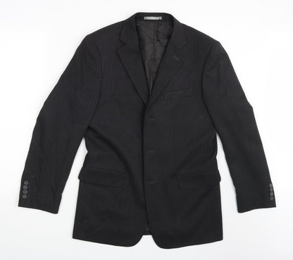 Mens UK Size 38 Taylor & Wright Regular Black Suit Jacket