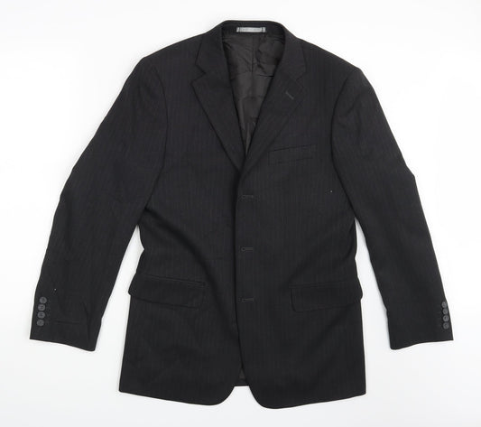 Mens UK Size 38 Taylor & Wright Regular Black Suit Jacket