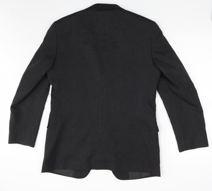 Mens UK Size 38 Taylor & Wright Regular Black Suit Jacket