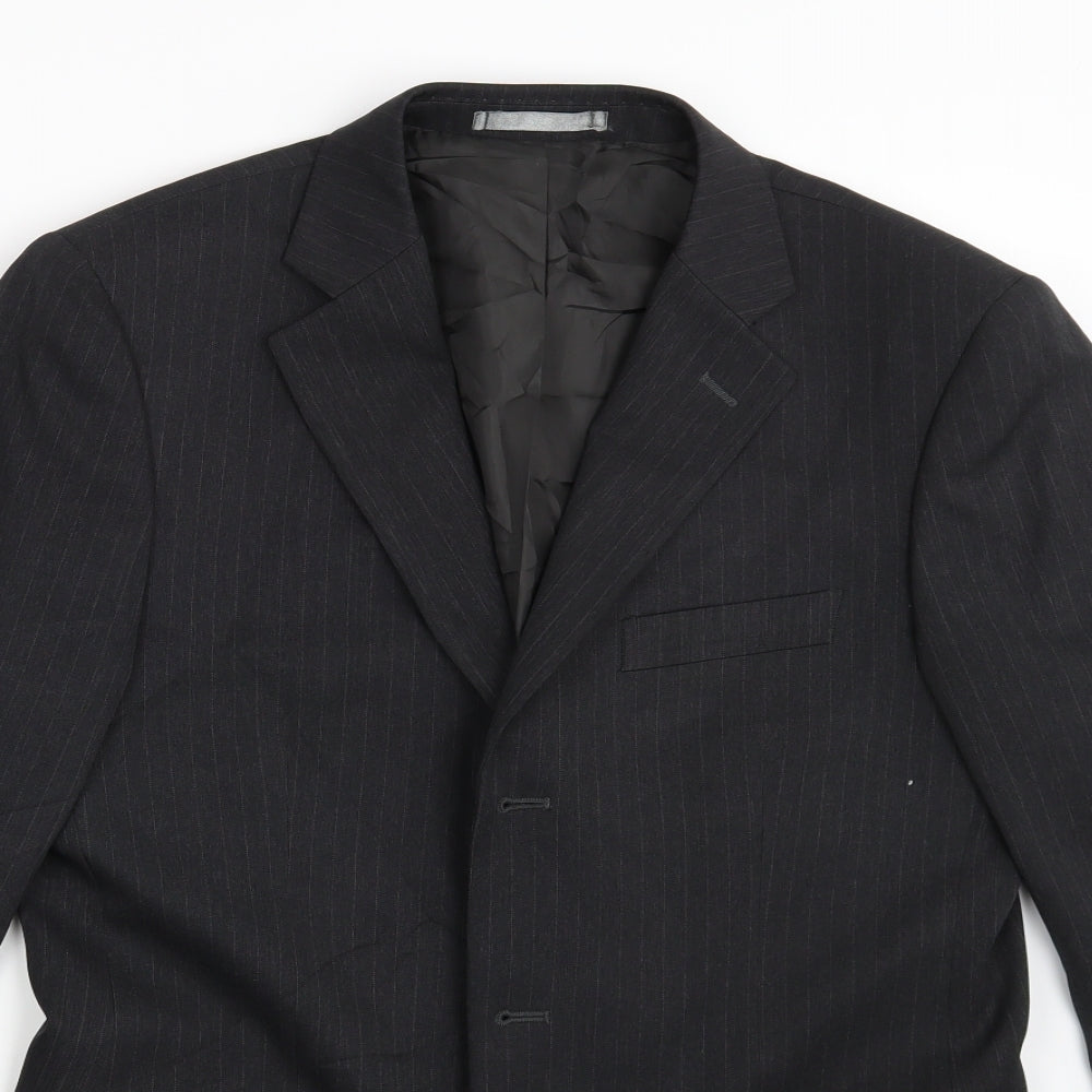 Mens UK Size 38 Taylor & Wright Regular Black Suit Jacket