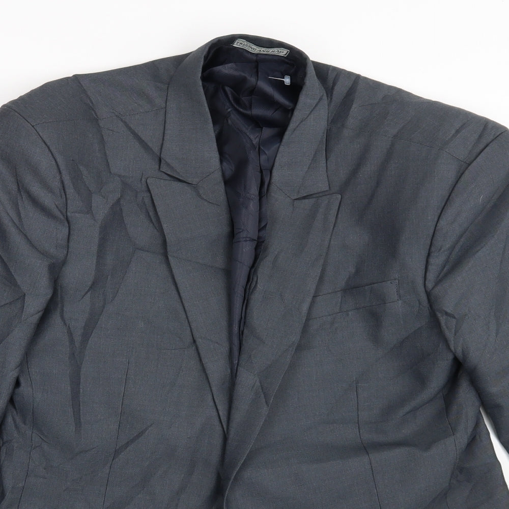 Close-up detail of Fashion women’s grey jacket suit jacket one size