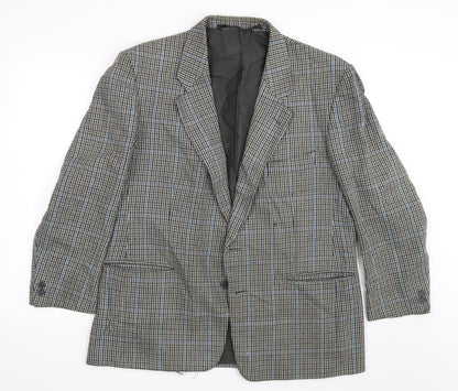 Mens UK Size One Size Brook Taverner Regular Green Suit Jacket