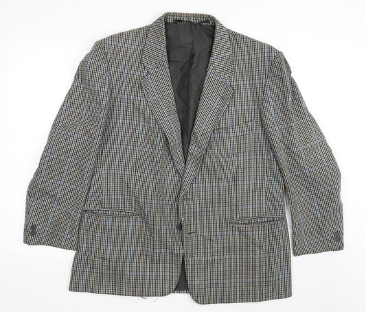Mens UK Size One Size Brook Taverner Regular Green Suit Jacket