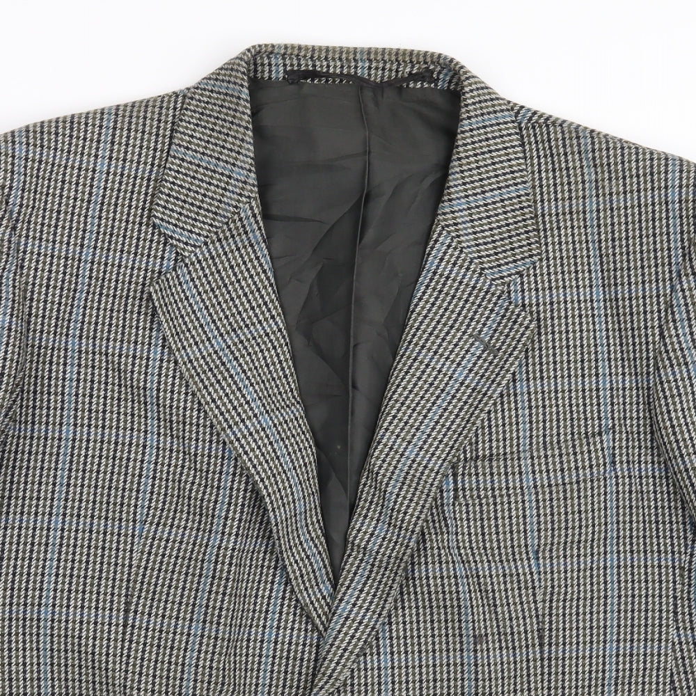Mens UK Size One Size Brook Taverner Regular Green Suit Jacket