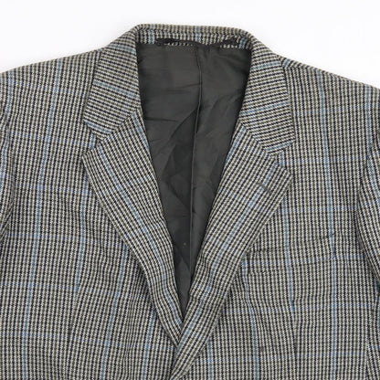 Mens UK Size One Size Brook Taverner Regular Green Suit Jacket