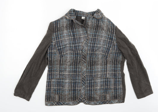 FRANK WALDER Womens Multicoloured   Jacket  Size 20