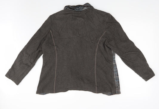 FRANK WALDER Womens Multicoloured   Jacket  Size 20