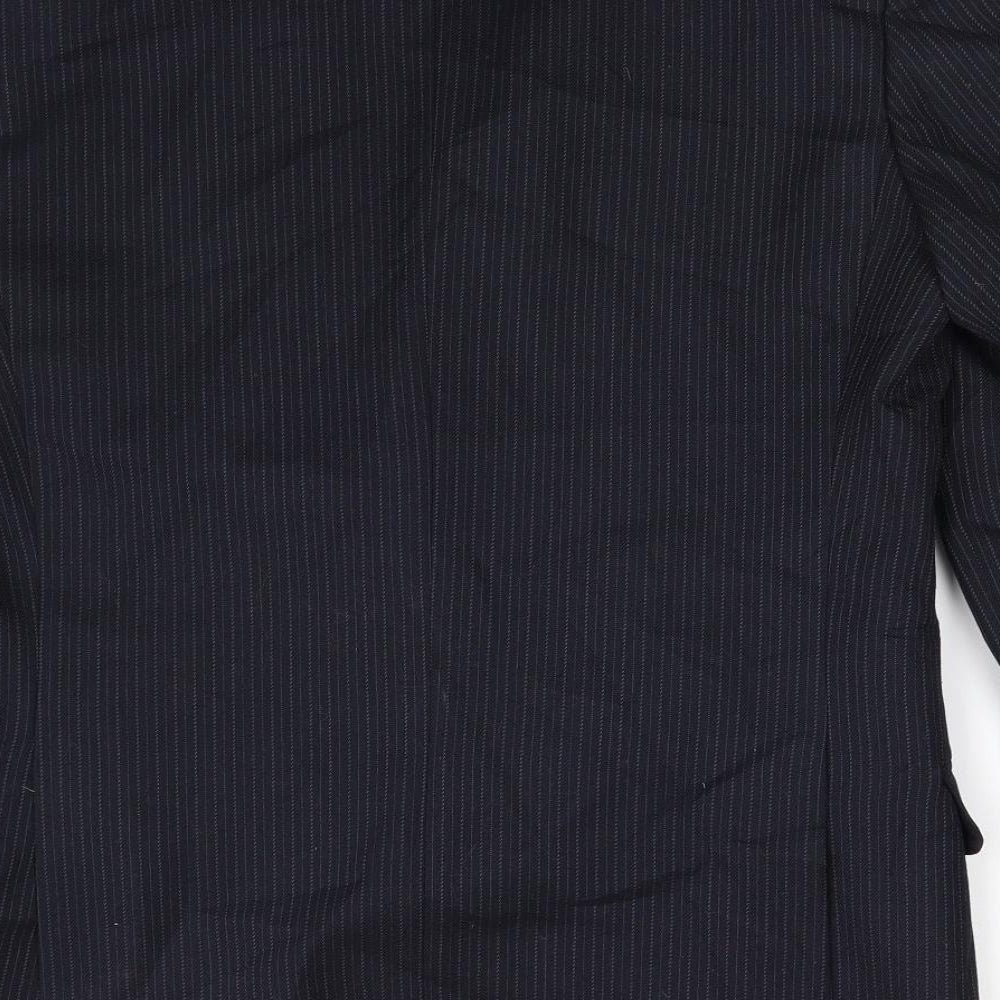 Mens UK Size M St Michael Regular Blue Suit Jacket