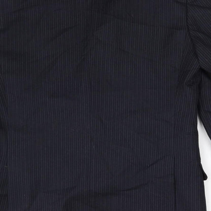 Mens UK Size M St Michael Regular Blue Suit Jacket