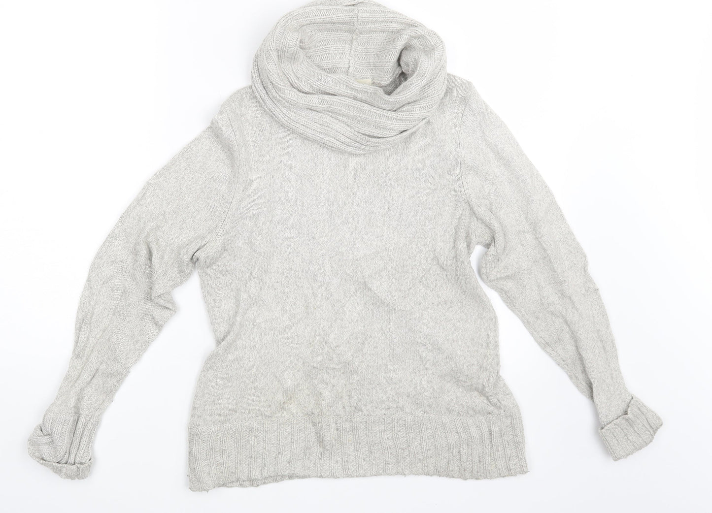Womens UK Size 12 M&S Grey Pullover Jumper