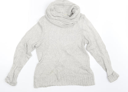 Womens UK Size 12 M&S Grey Pullover Jumper