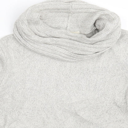 Womens UK Size 12 M&S Grey Pullover Jumper