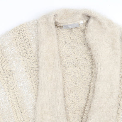 CANDA  Womens Beige   Cardigan Jumper Size L  - Size L/XL