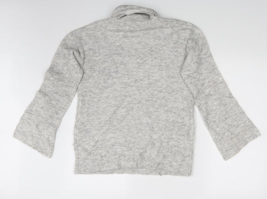 NEXT Womens Grey   Pullover Jumper Size 8