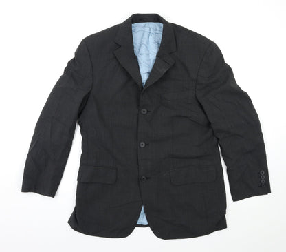 Mens UK Size 38 Cecil gee Regular Grey Suit Jacket