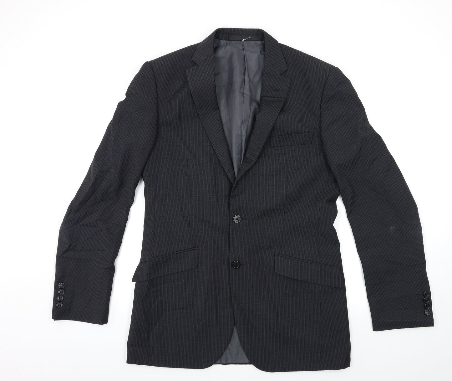 Mens UK Size 38 Marks and Spencer Regular Black Suit Jacket
