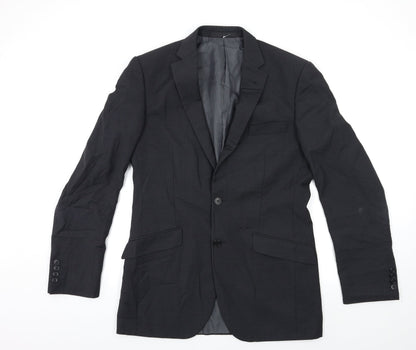 Mens UK Size 38 Marks and Spencer Regular Black Suit Jacket
