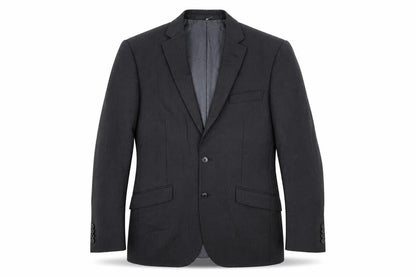 Marks & Spencer Mens Black Striped  Jacket Suit Jacket Size 38