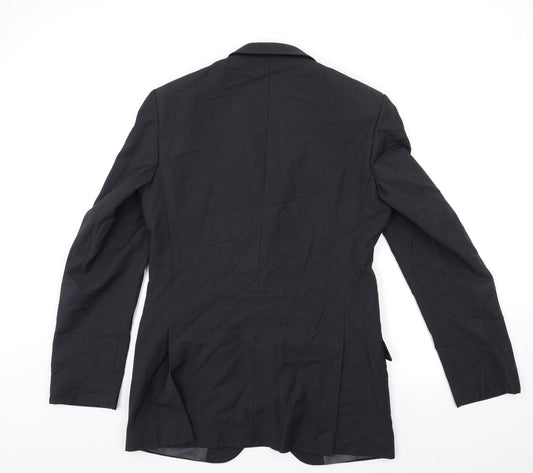 Mens UK Size 38 Marks and Spencer Regular Black Suit Jacket