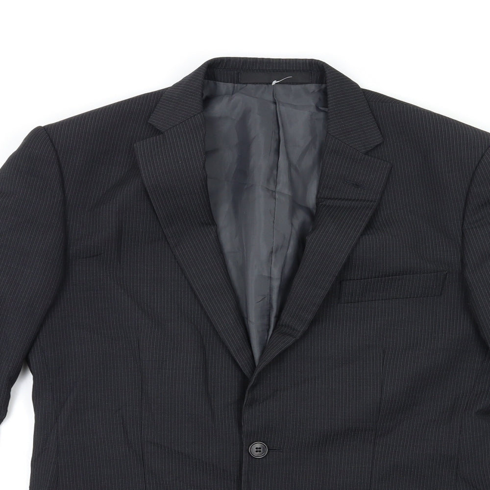 Mens UK Size 38 Marks and Spencer Regular Black Suit Jacket