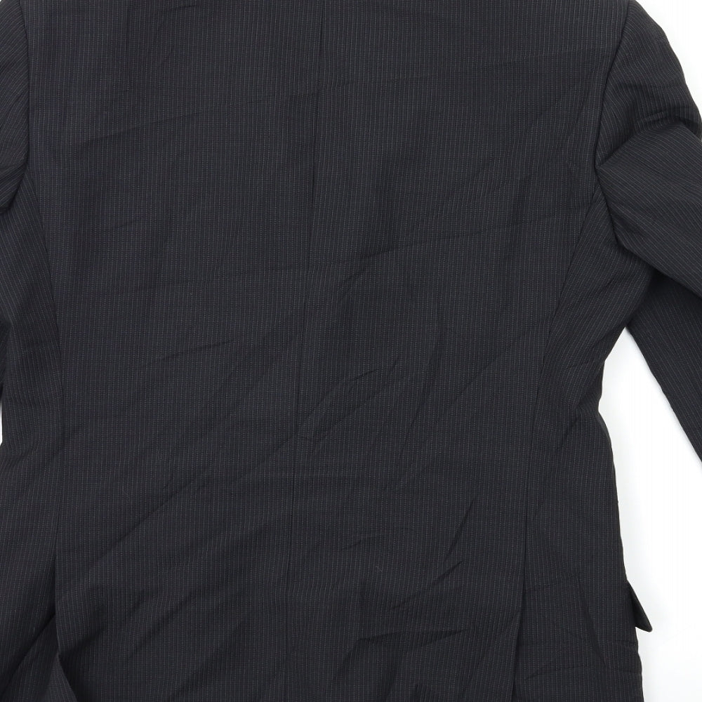 Mens UK Size 38 Marks and Spencer Regular Black Suit Jacket
