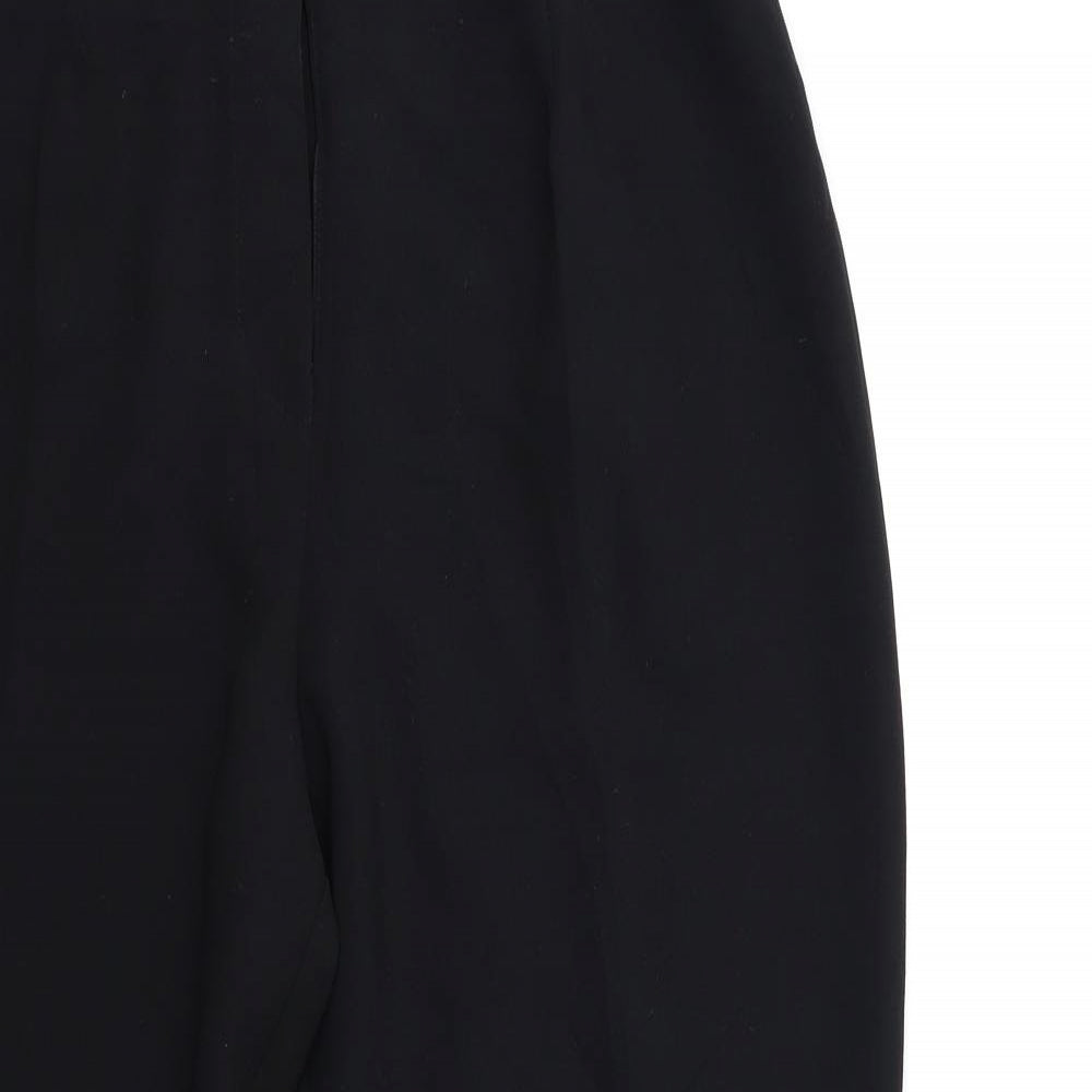 Wrap & Weft Womens Black   Trousers  Size 18 L27 in