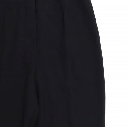 Wrap & Weft Womens Black   Trousers  Size 18 L27 in