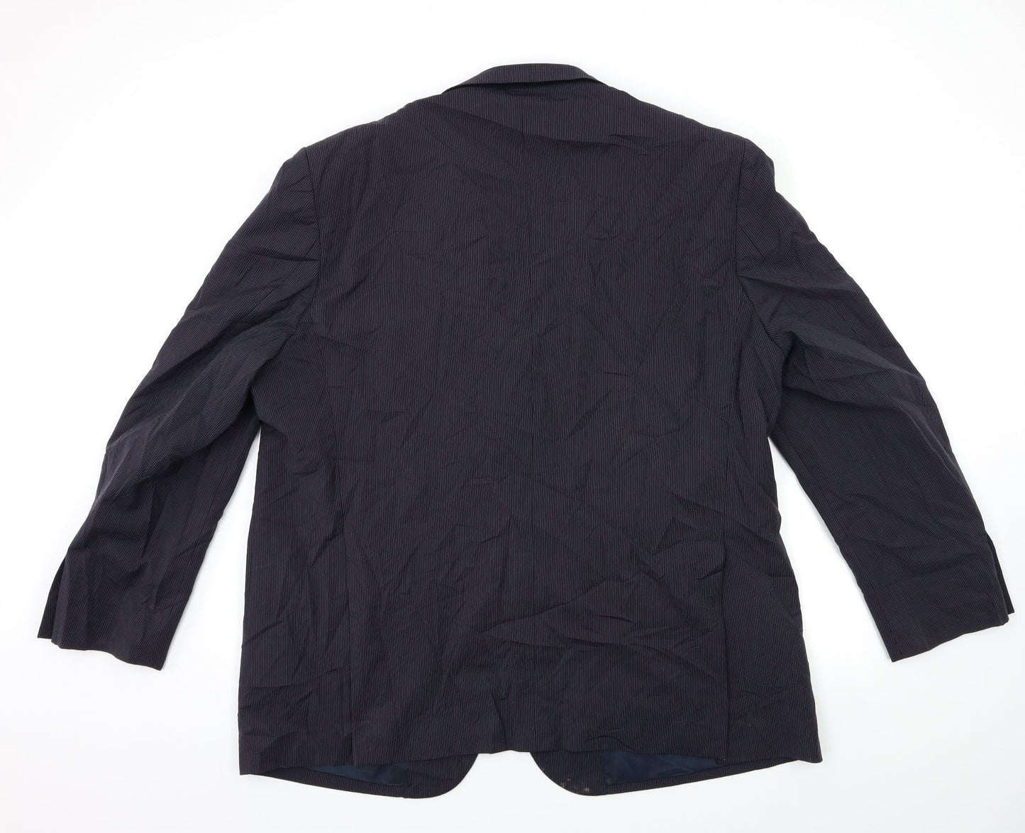 Mens UK Size 48 Preworn Regular Blue Suit Jacket